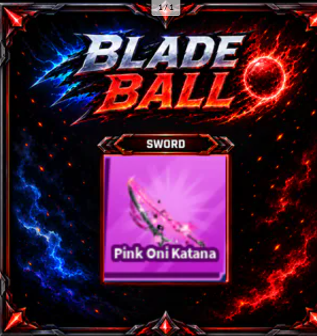 [ Limited Sword ] Pink Oni Katana | FAST DELIVERY✅