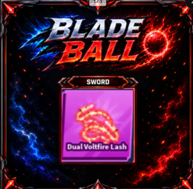 [ Limited Sword ] Dual Voltfire Lash | FAST DELIVERY✅
