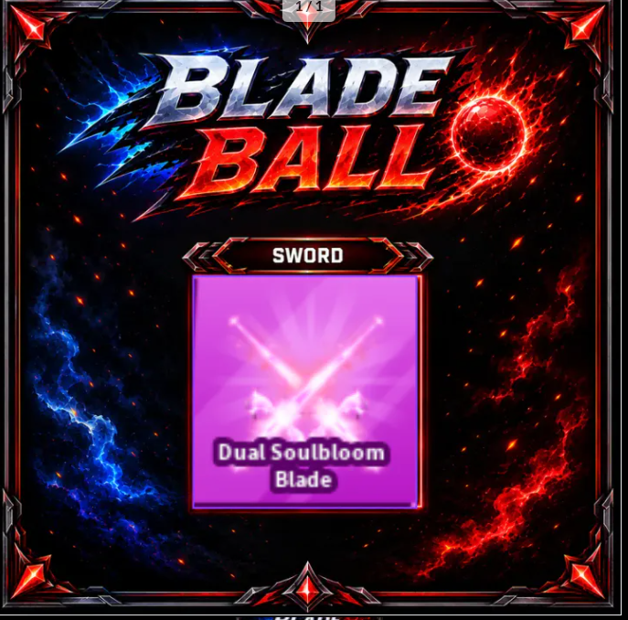 [ Limited Sword ] Dual Soulbloom Blade | FAST DELIVERY✅
