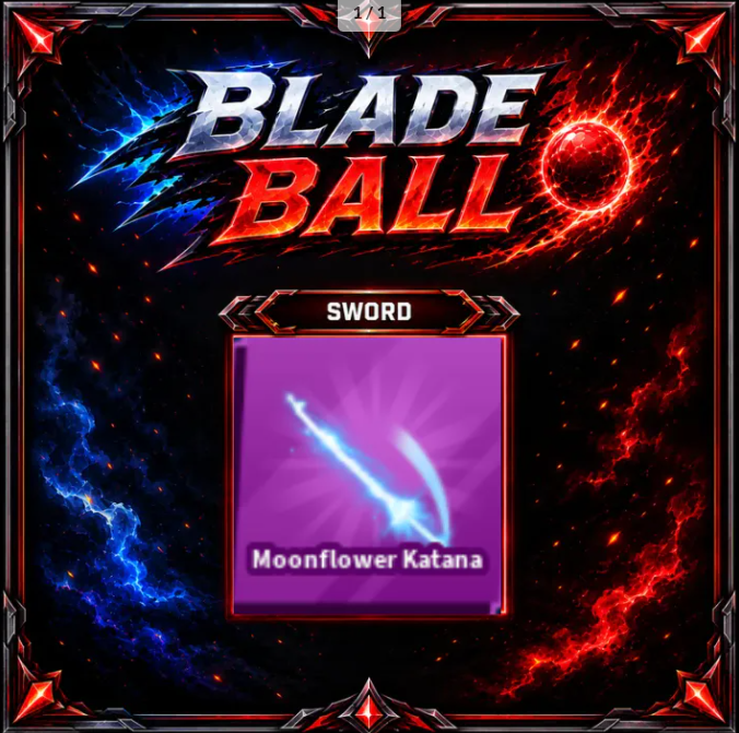 [ Limited Sword ] Moonflower Katana | FAST DELIVERY✅