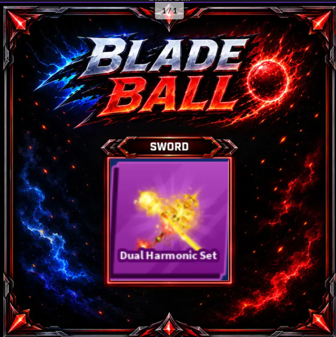 [ Limited Sword ] Dual Harmonic Set | FAST DELIVERY✅