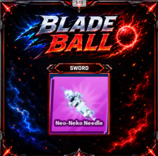 [ Limited Sword ] Neo-Neko Needle | FAST DELIVERY✅