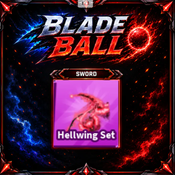 [ Limited Sword ] Hellwing Set | FAST DELIVERY✅