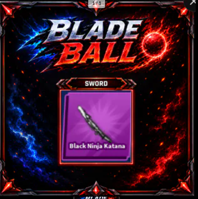 [ Limited Sword ] Black Ninja Katana | FAST DELIVERY✅