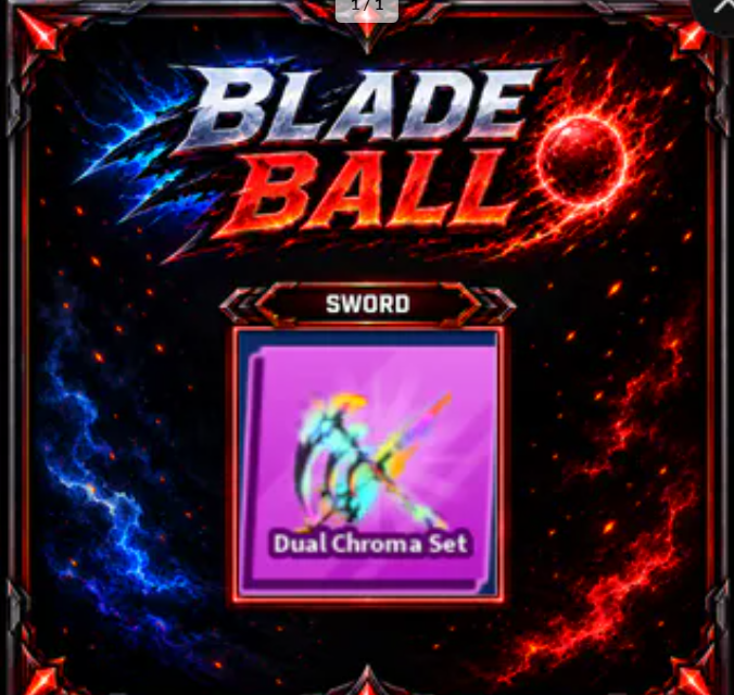 [ Limited Sword ] Dual Chroma Set | FAST DELIVERY✅