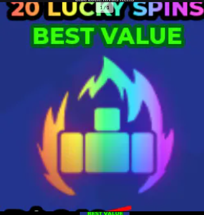 1599R 🟢🟢🟢 20 Lucky Spins (FLOW)