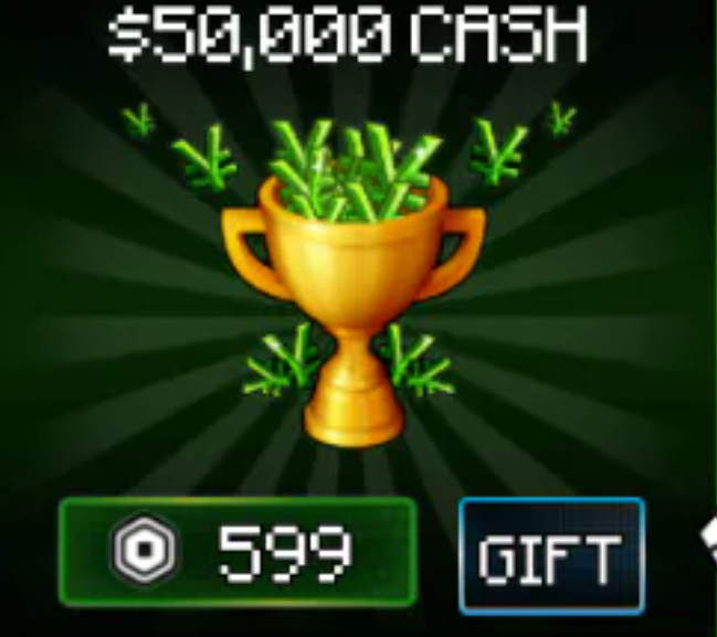 599R 🟢🟢🟢 50000 cash gamepass blade ball