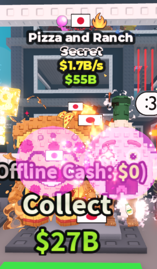 PIZZA AND RANCH 1.7B/S (BUBBLEGUM, JAPAN, FIRE) #O9WC5M