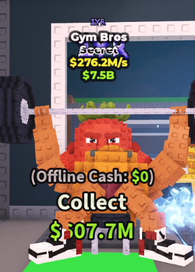 GYM BROS 276.2M/S (1YR) #Y5TC8Q