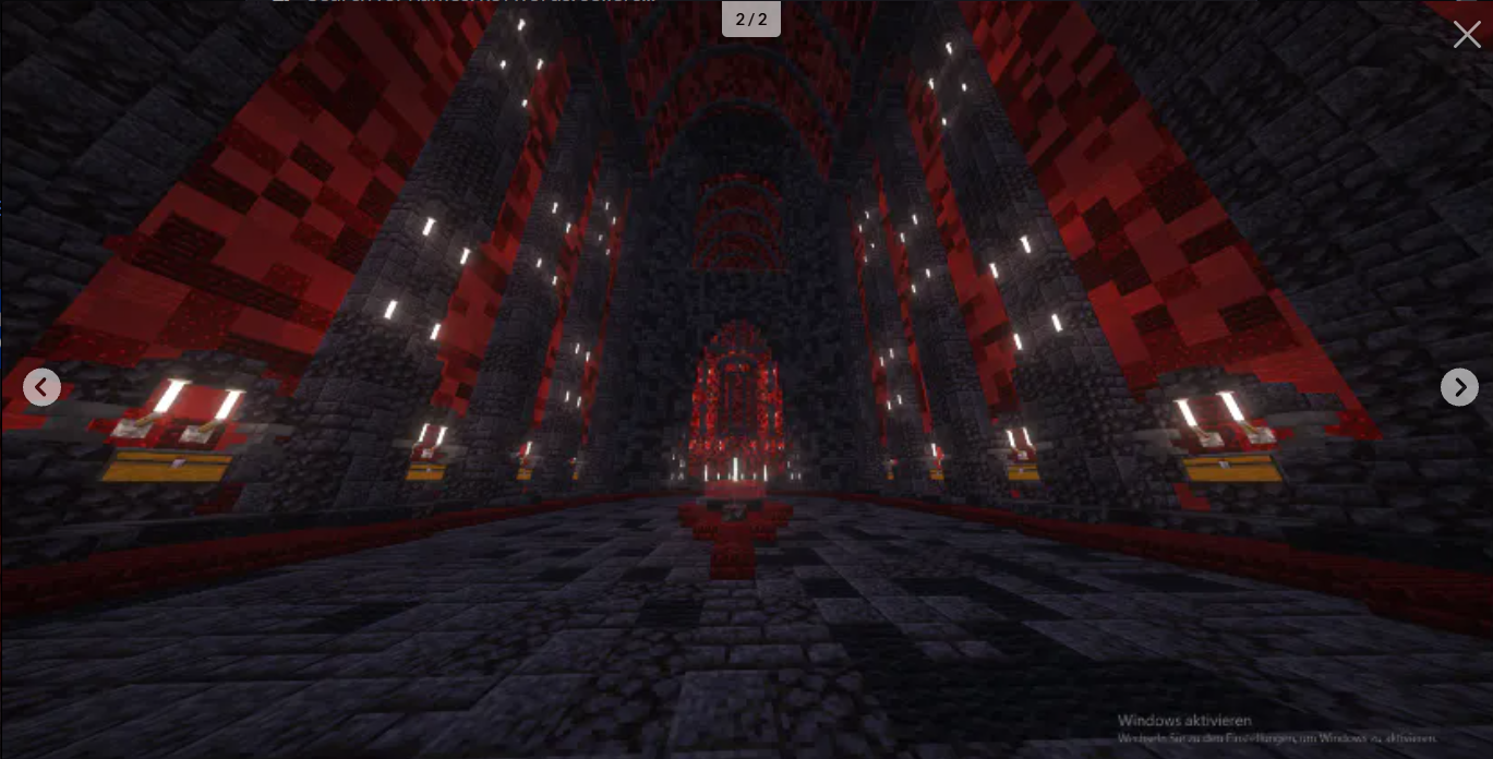 🏰 INSANE GOTHIC CRIMSON CATHEDRAL BASE! 🕯️ Massive Pillars, Dark Nether Citadel & Shrine Hall 🩸🖤