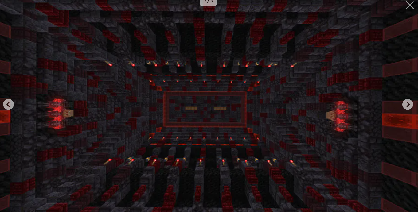 🔥 INSANE REDSTONE VAULT BASE! 💥 Nether Brick Fortress, Lava Trench & Lava Roof Ceiling 🌋