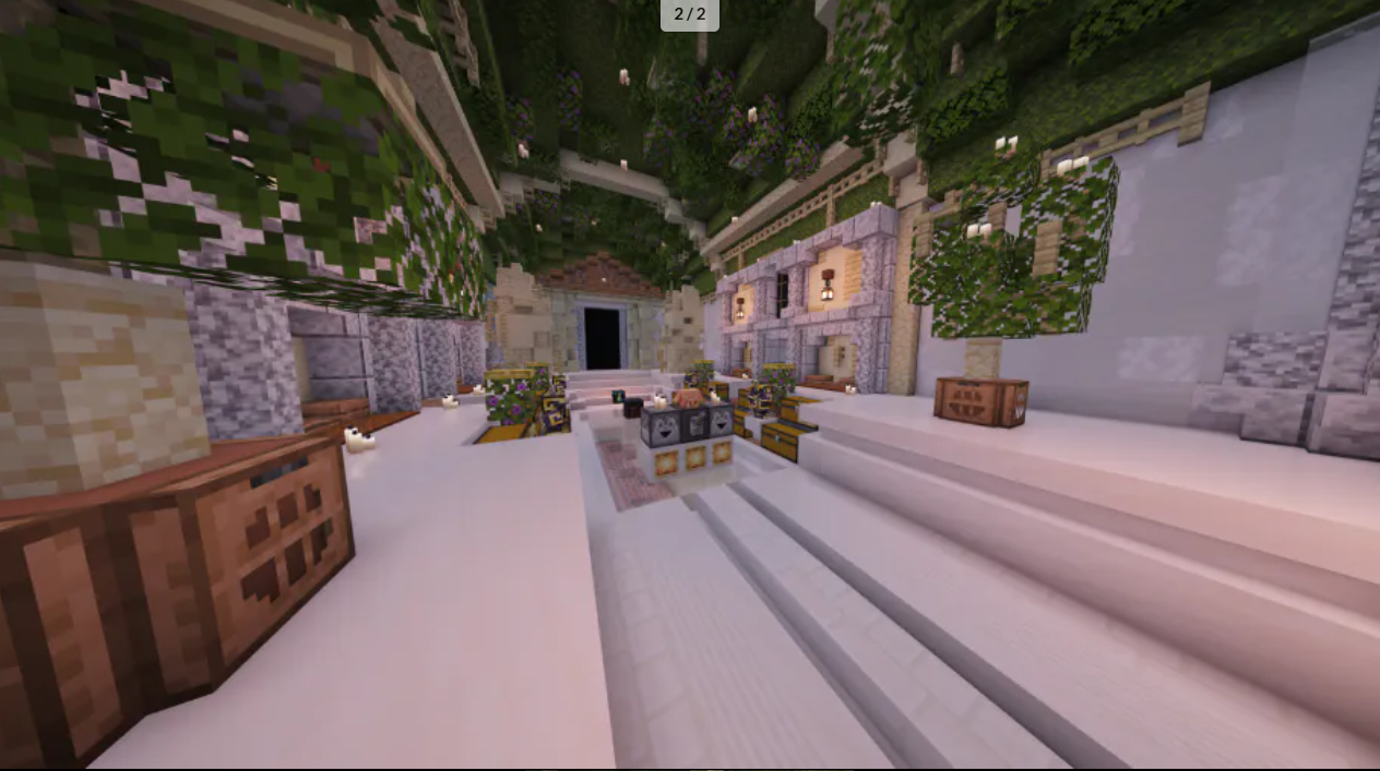 🏛️ INSANE ANCIENT GREEK TEMPLE BASE! 🌿 Quartz Palace, Lush Vine Canopy & Hidden Storage Vault 🏛️✨