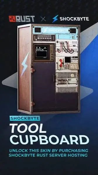✧･ﾟ:*✧ Rust Items | SHOCKBYTE TOOL CUPBOARD Exclusive Skin ✧･ﾟ:*✧ You Had one job...buy ✧･ﾟ:*✧