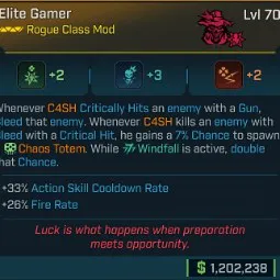 ⭐[GOD ROLL] L70 GAMER - SEE IMAGE FOR STATS⭐