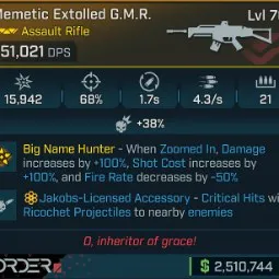 ⭐[GOD ROLL] L70 G.M.R. - SEE IMAGE FOR STATS⭐