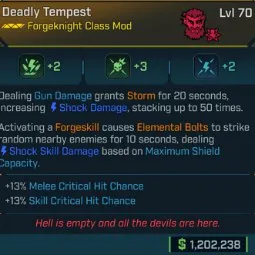 ⭐[GOD ROLL] L70 TEMPEST - SEE IMAGE FOR STATS⭐