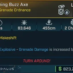 ⭐[GOD ROLL] L70 BUZZ AXE - SEE IMAGE FOR STATS⭐