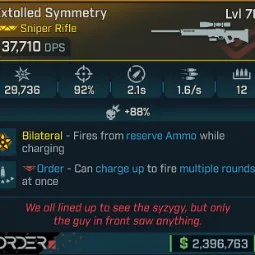 ⭐[GOD ROLL] L70 SYMMETRY - SEE IMAGE FOR STATS⭐