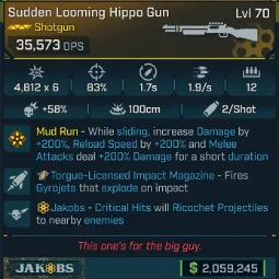 ⭐[GOD ROLL] L70 HIPPO GUN - SEE IMAGE FOR STATS⭐