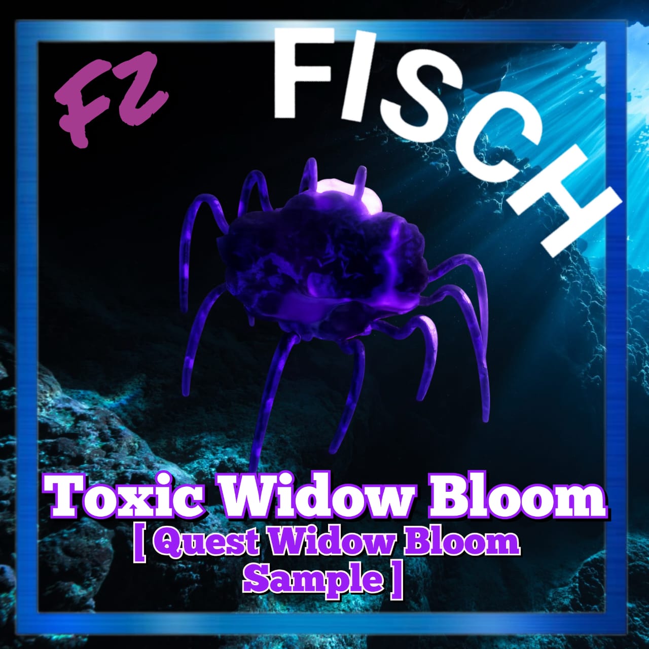 [FISCH] Toxic Widow Bloom - Quest Widow Bloom Sample