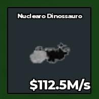 BS16198 Nuclearo Dinossauro Dinnosauro Yin Yang 112.5M/s
