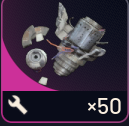 50 PCS AMPLIFIED FRAGMENTS