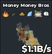BS16217 Money Money Bros CLEAN TRAIT 1.1B/s | FAST DELIVERY