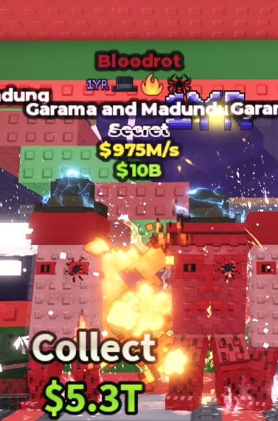 FAST RESPONSE | Bloodrot Garama and Madundung $975M/s ( 4 Clean Traits ) | 1000% SAFE 🔒 #5756