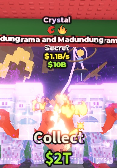FAST RESPONSE | Crystal Garama and Madundung $1.1B/s ( Claws Fire Traits ) | 1000% SAFE 🔒 #5761