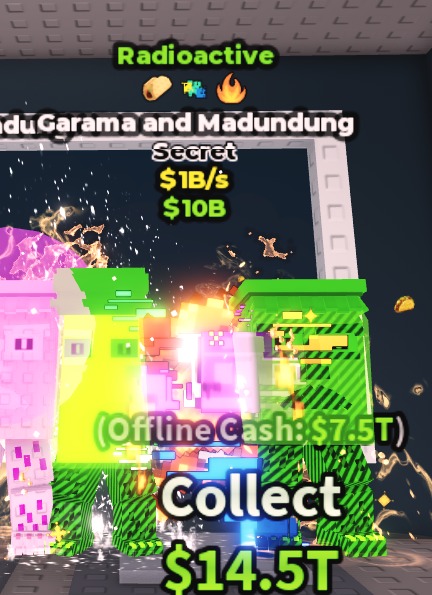 FAST RESPONSE | Radioactive Garama and Madundung $1B/s ( Taco Glitch Fire ) | 1000% SAFE 🔒 #5786