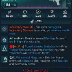 ⭐[MODDED] L70 SOUL SURVIVOR (FIRE CONVERT) - 11M DPS - 99% ACCURACY - 17.9/s FIRE RATE - 0.0s RELOAD⭐