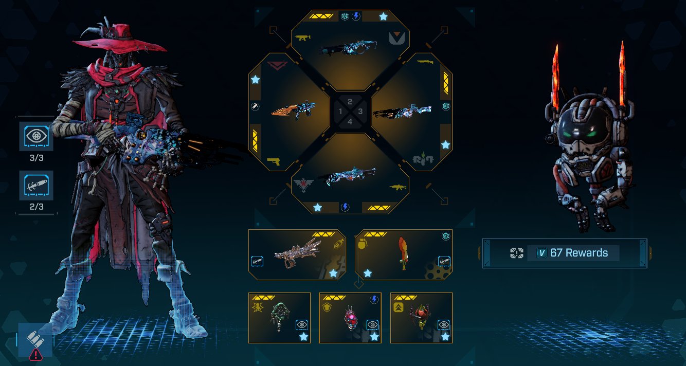 Borderlands 4 - C4SH Gun Build - Level 60 Gear Set