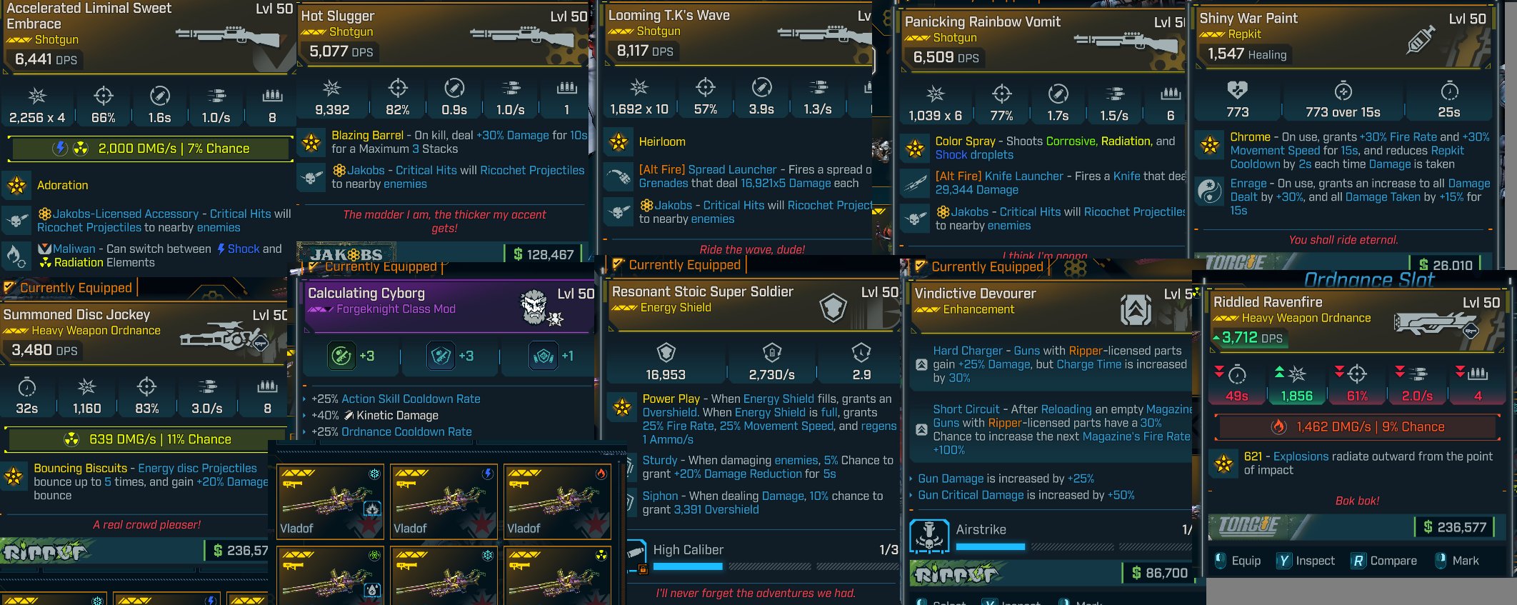 Borderlands 4 - Amon Heavy-Weapons Build - Equipment Set