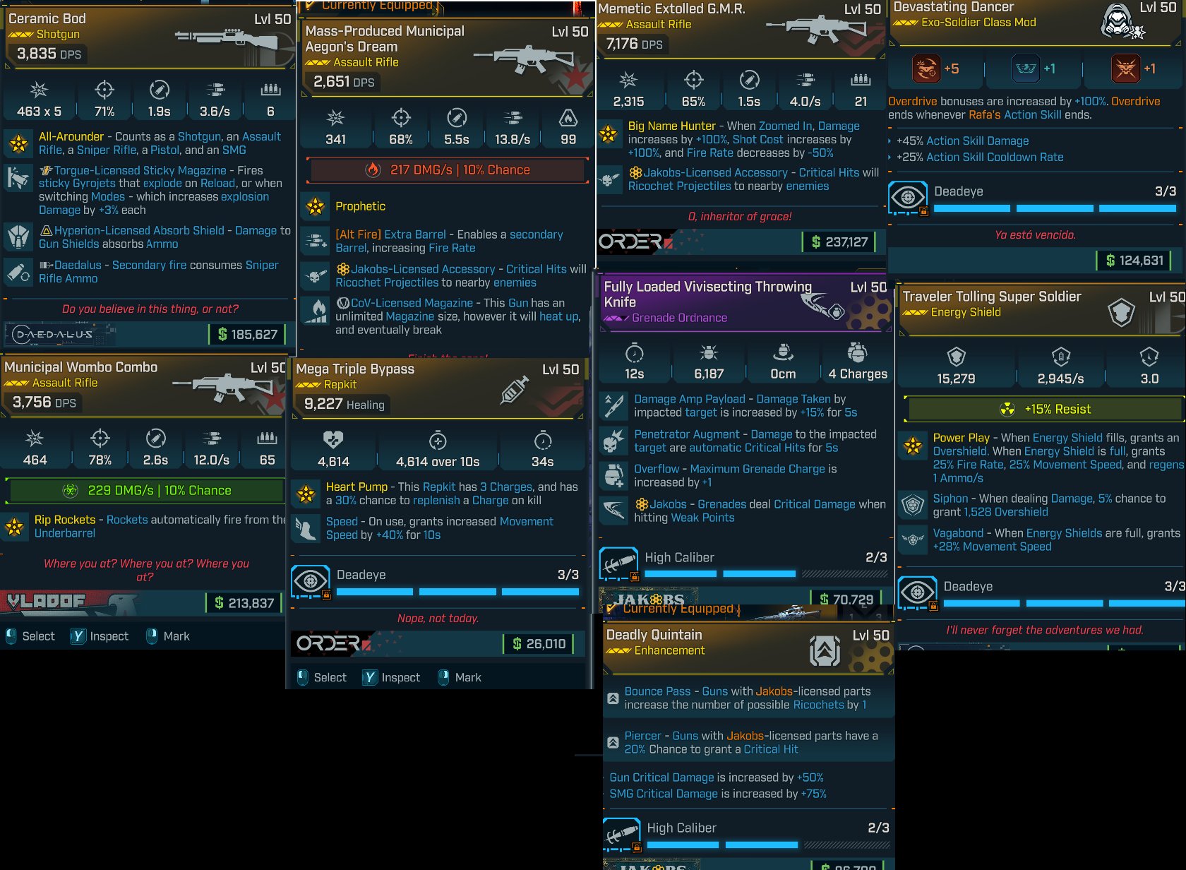 Borderlands 4 - Rafa Ranger - Critical-Hit Gear Set
