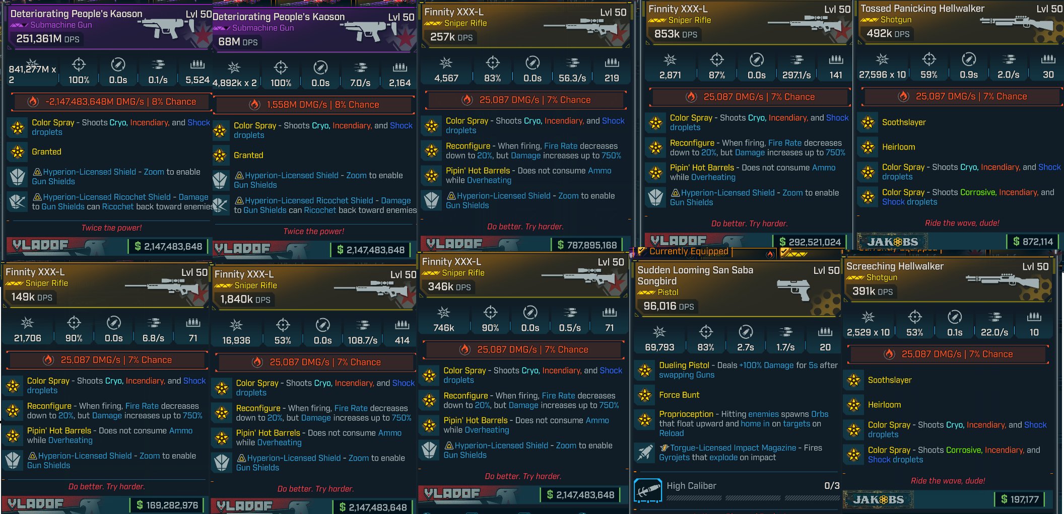 Borderlands 4 - Modded Weapon Bundle - Service Listing