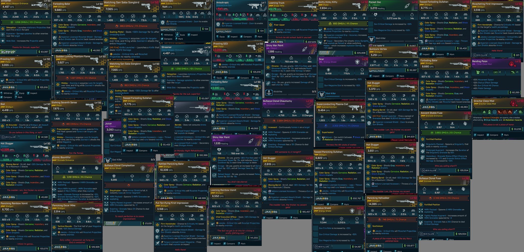 Borderlands 4 - Modded and Perfect-Roll Equipment Collection - Service Listing