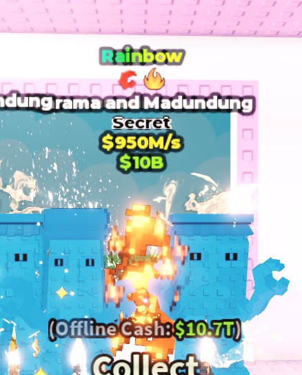 FAST RESPONSE | Rainbow Garama and Madundung $950M/s ( Crab Fire ) | 1000% SAFE 🔒 #5796