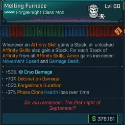 ⭐[MODDED] L60 FORGEKNIGHT (AMON) ALL IN ONE CLASS MOD - MAX ALL AMON SKILLS - OVER 30 MODDED PERKS AND STATS⭐