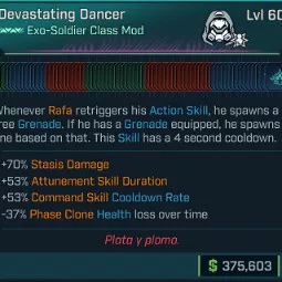 ⭐[MODDED] L60 EXO-SOLDIER (RAFA) ALL IN ONE CLASS MOD - MAX ALL RAFA SKILLS - OVER 30 MODDED PERKS AND STATS⭐