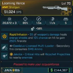 ⭐[GOD ROLL] L70 VERCE - SEE IMAGE FOR STATS⭐