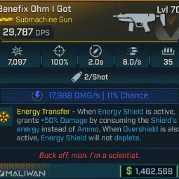 ⭐[GOD ROLL] L70 OHM I GOT (SHOCK) - SEE IMAGE FOR STATS⭐