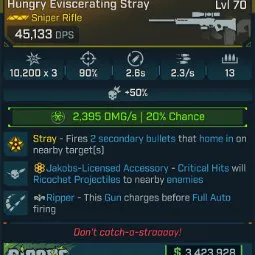 ⭐[GOD ROLL] L70 STRAY - ONE ELEMENT OF YOUR CHOICE - SEE IMAGES⭐