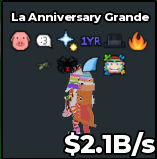 La Anniversary Grande John Pork Trait and 1Year Trait