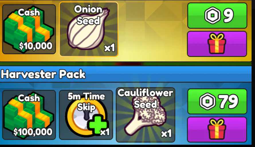 Build A Ring Farm>Starter Pack + Harvester Pack[88R]