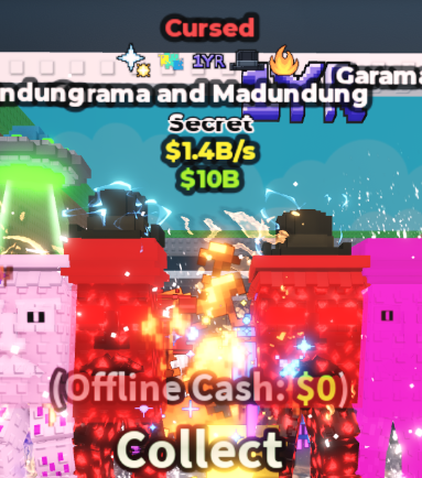 CURSED GARAMA AND MADUNDUNG 1.4B/S (COMET, GLITCH, 1YR, MATTEO, FIRE) #E3QF6P
