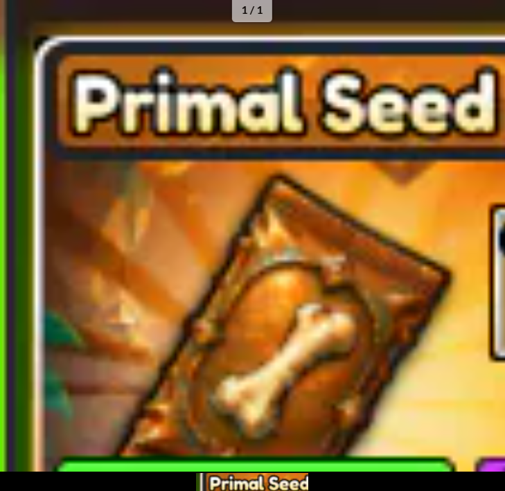 Build a Ring Farm - x3 Primal Seed Pack [449R]
