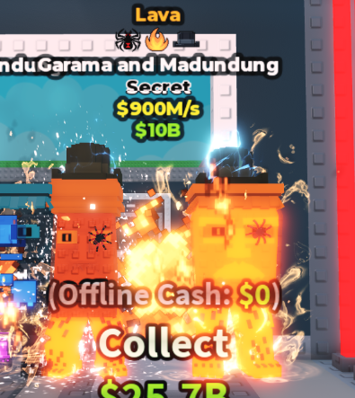 LAVA GARAMA AND MADUNDUNG 900M/S (SPIDER, FIRE, MATTEO) #H8VC5K