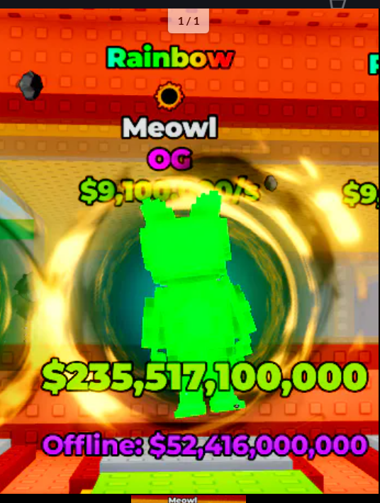 🌈 Meowl Rainbow OG 9.1 M/S🌈