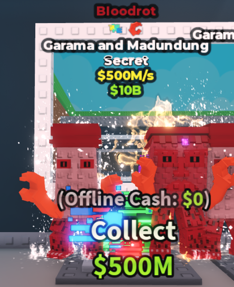 BLOODROT GARAMA AND MADUNDUNG 500M/S (GLITCH, CLAW) #Q4LF8N