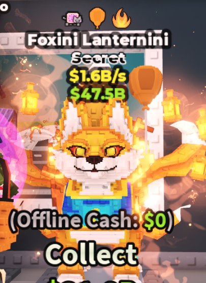 FOXINI LANTERNINI 1.6B/S (NYAN, ORANGE BALLOON, FIRE) #R9XM6K
